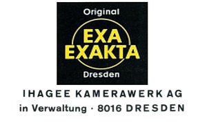 Original Exakta Dresden