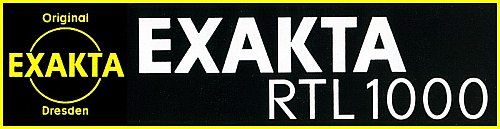 EXAKTA RTL1000 Signet