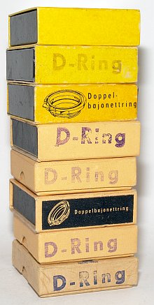 Kartons D-Ringe