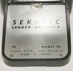 Sekonic Leader deluxe-2r