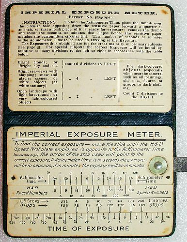 Imperial Exposure Meter