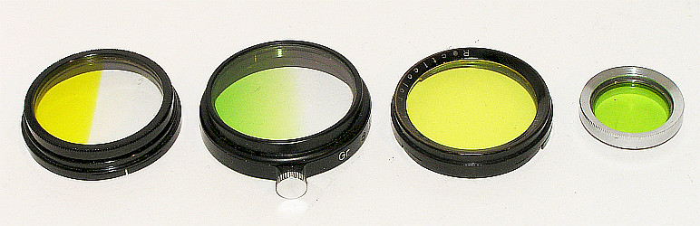 verschiedene Leica-Filter