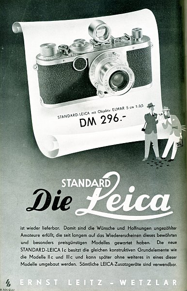 Leica Anzeige